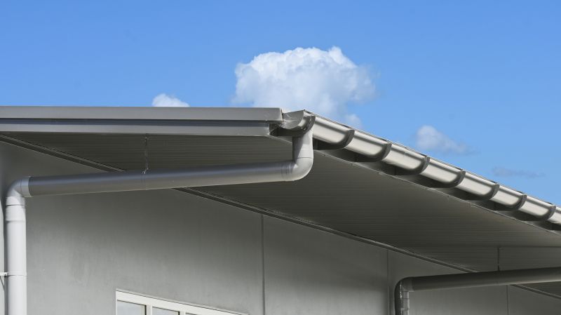 Gutter Cover System on Commercial Building